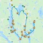 Järnsjön kanottur Sverige på Google Maps