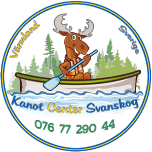 Logo vom Kanu Center Svanskog